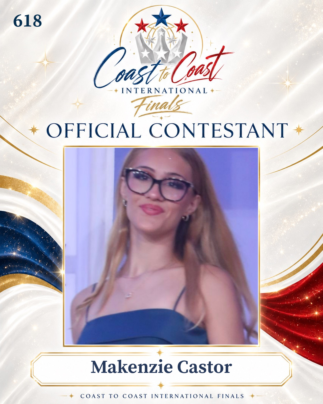 Vote #618 Makenzie Castor for 2026 International Finals People's Choice!