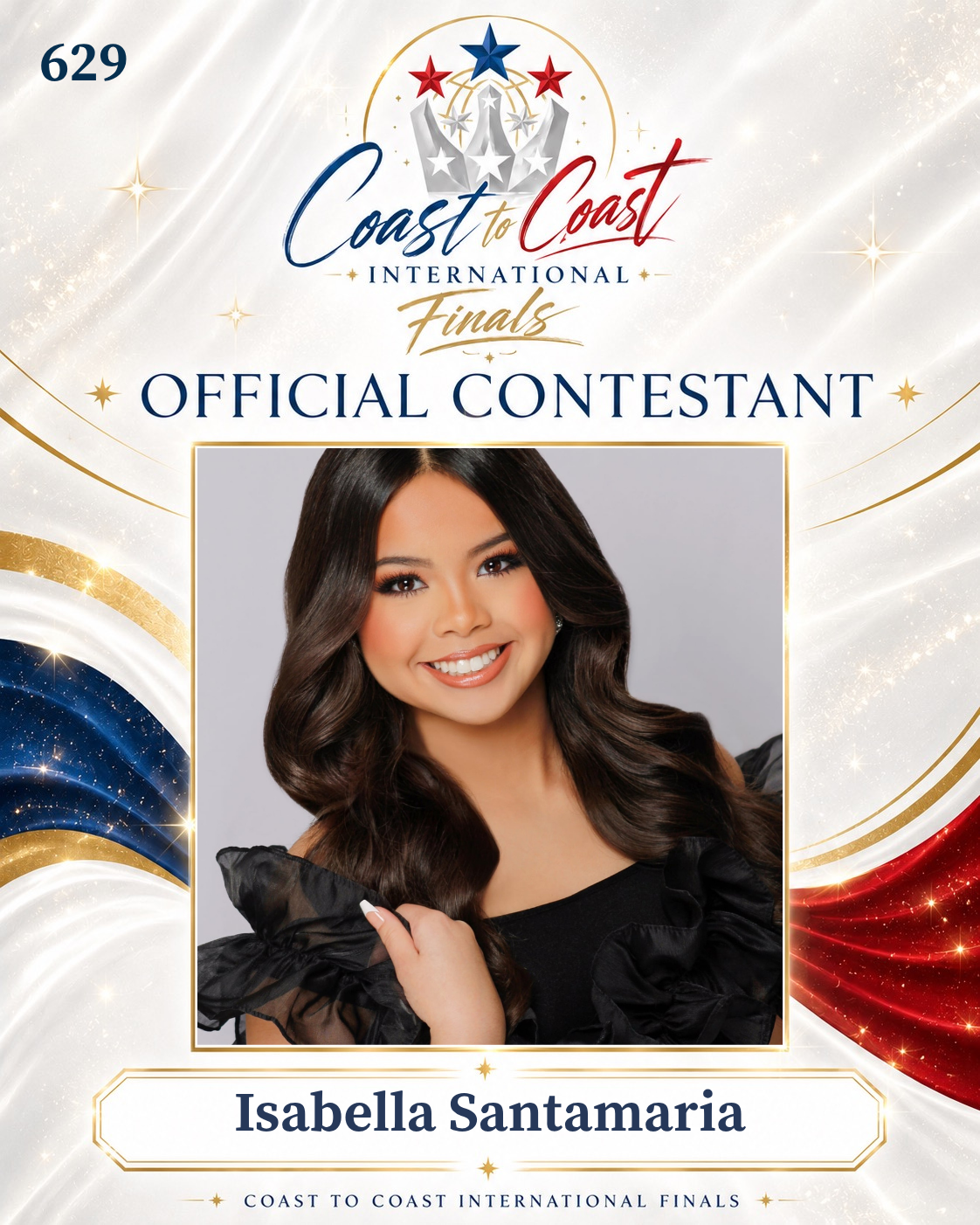 Vote #629 Isabella Santamaria for 2026 International Finals People's Choice!