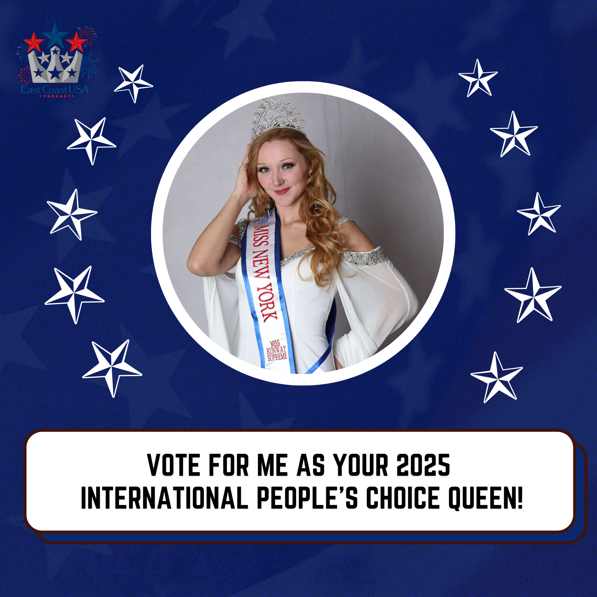 Vote #636 Nicole Baker for the 2025 International Finals Pageant People's Choice