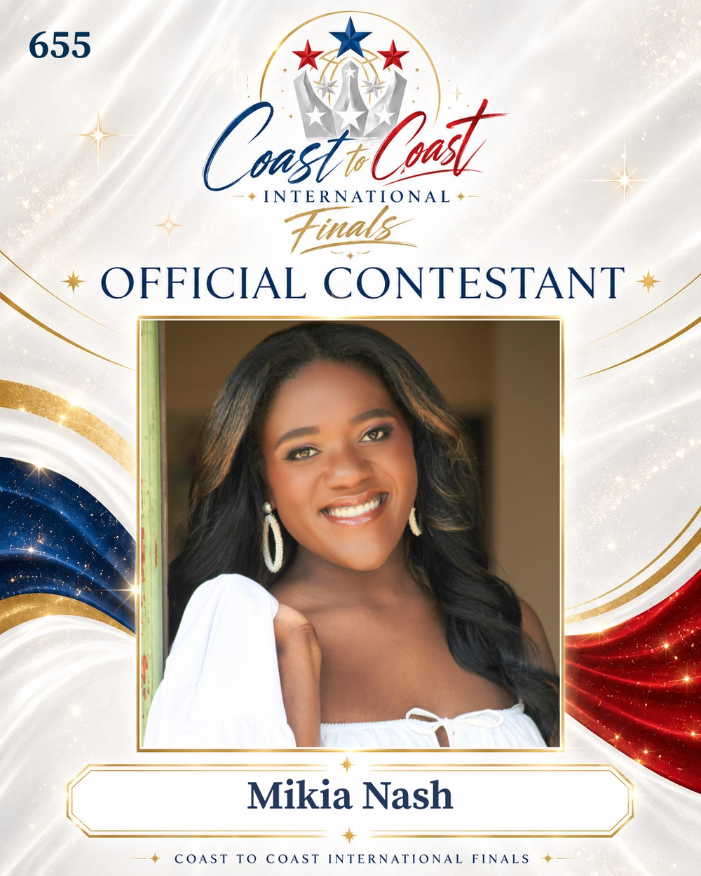 Vote #655 Mikia Nash for 2026 International Finals People's Choice!