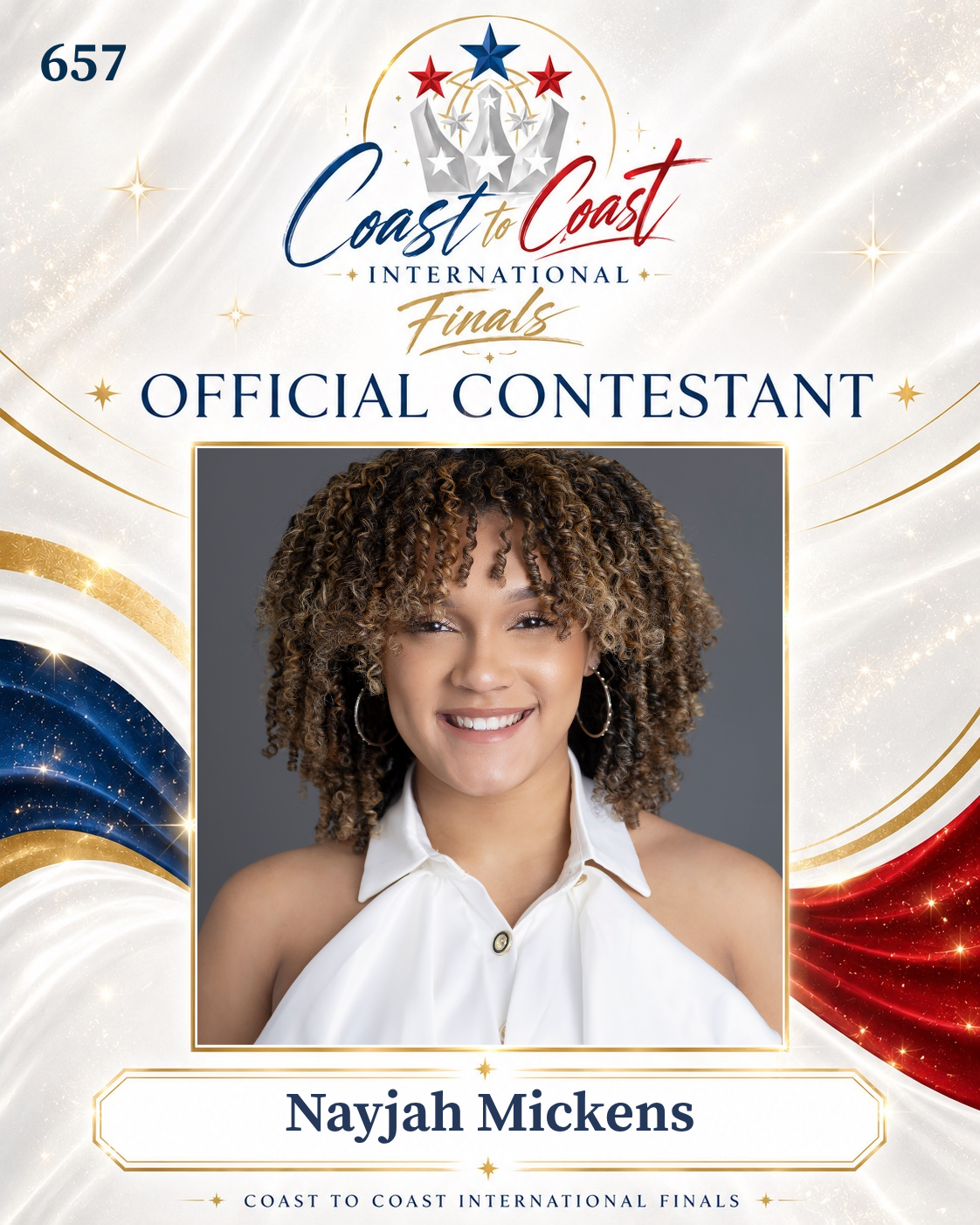 Vote #657 Nayjah Mickens for 2026 International Finals People's Choice!