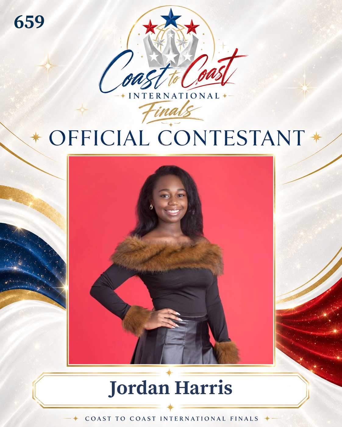 Vote #659 Jordan Harris for 2026 International Finals People's Choice!