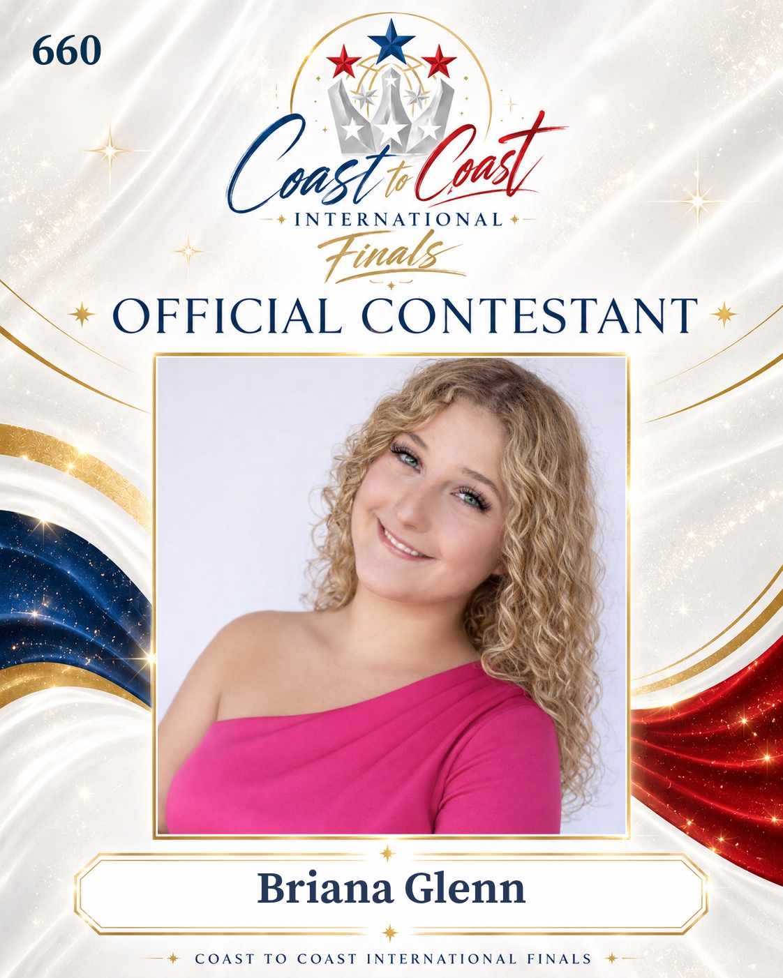 Vote #660 Briana Glenn for 2026 International Finals People's Choice!