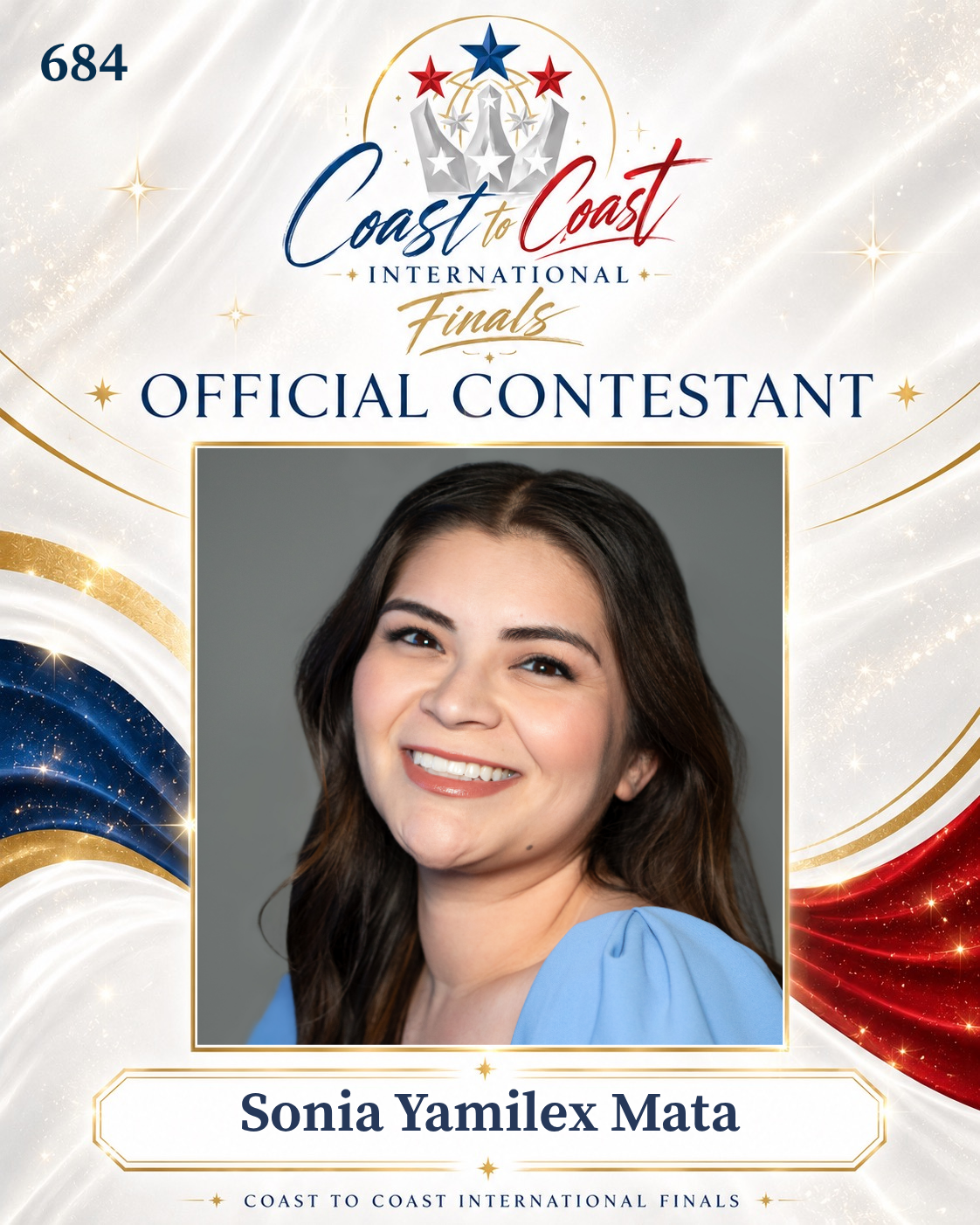Vote #684 Sonia Yamilex Mata for 2026 International Finals People's Choice!