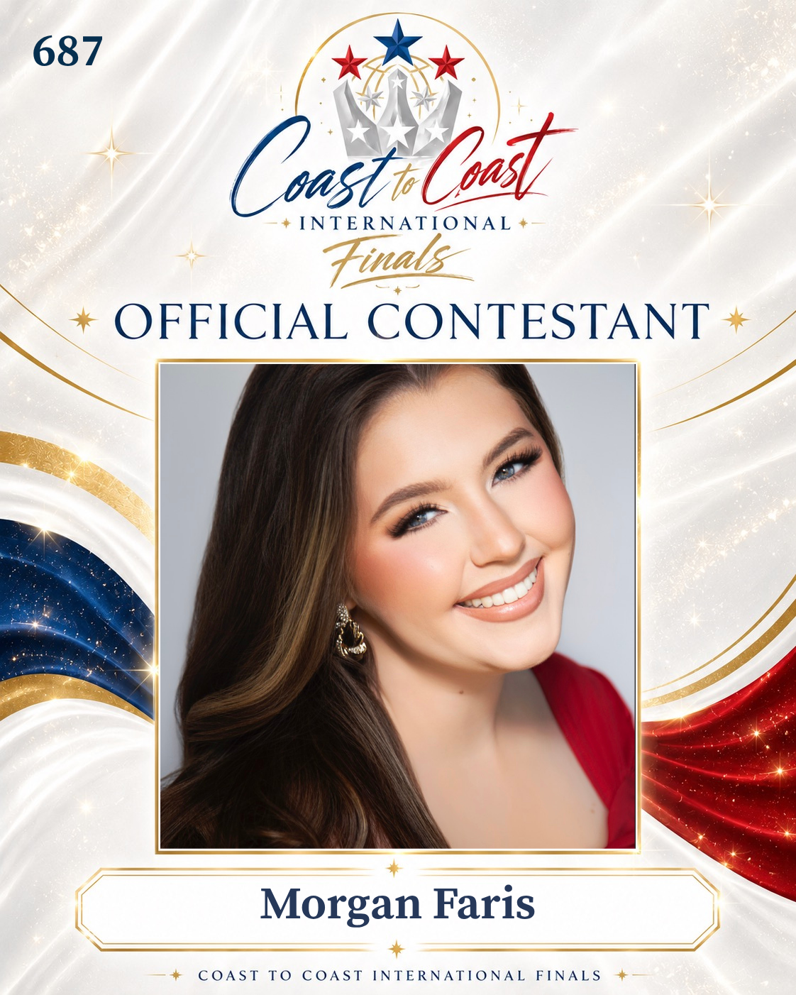 Vote #687 Morgan Faris for 2026 International Finals People's Choice!