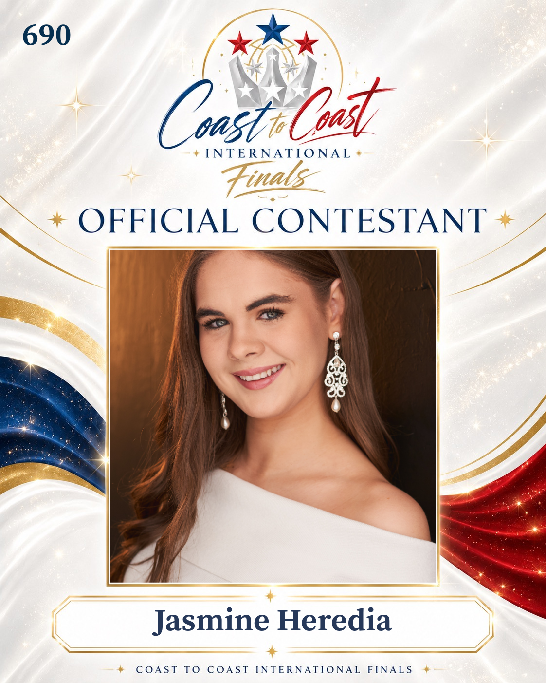 Vote #690 Jasmine Heredia for 2026 International Finals People's Choice!