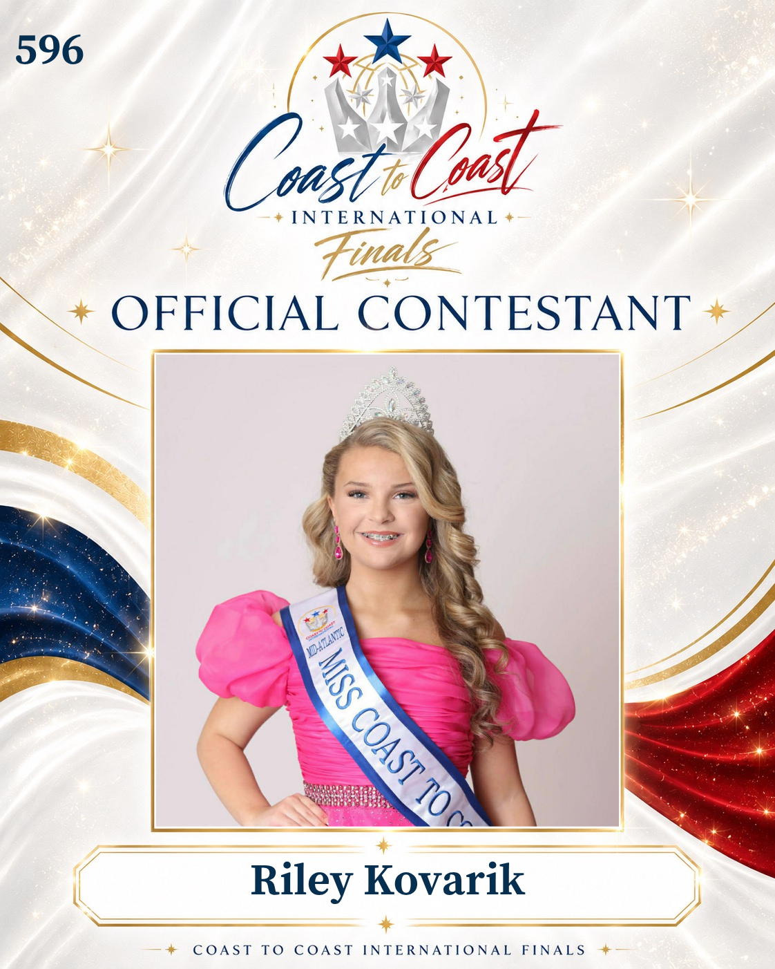 Vote #596 Riley Kovarik for 2026 International Finals People's Choice!