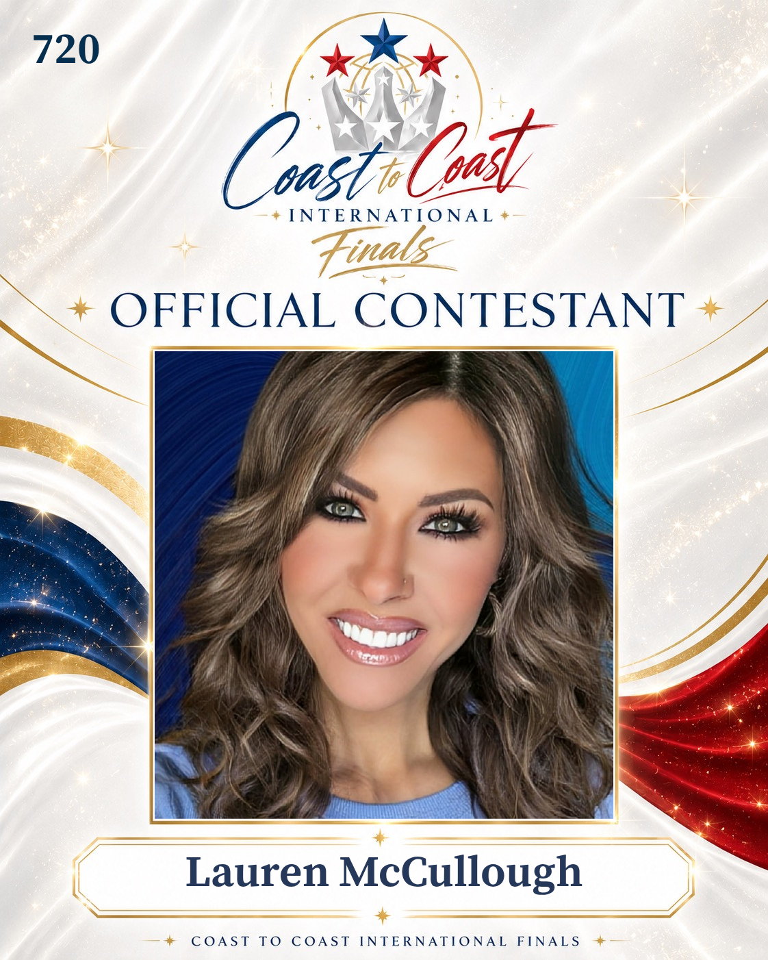 Vote #720 Lauren McCullough for 2026 International Finals People's Choice!