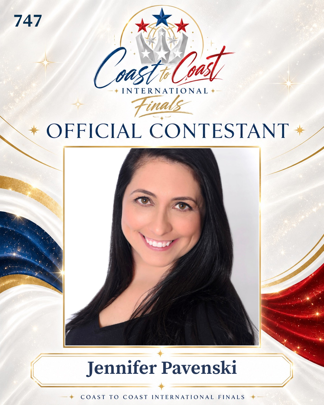 Vote #747 Jennifer Pavenski for 2026 International Finals People's Choice!
