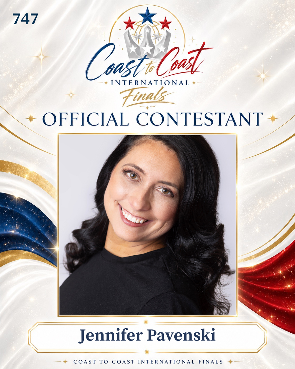 Vote #747 Jennifer Pavenski for 2026 International Finals People's Choice!