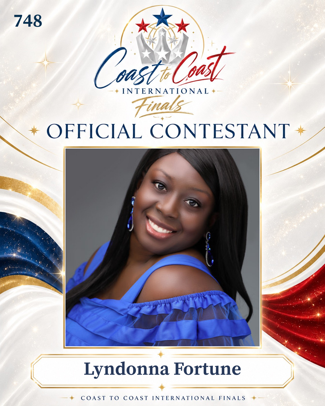 Vote #748 Lyndonna Fortune for 2026 International Finals People's Choice!