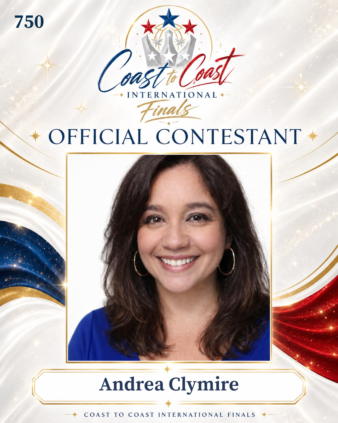 Vote #750 Andrea Clymire for 2026 International Finals People's Choice!