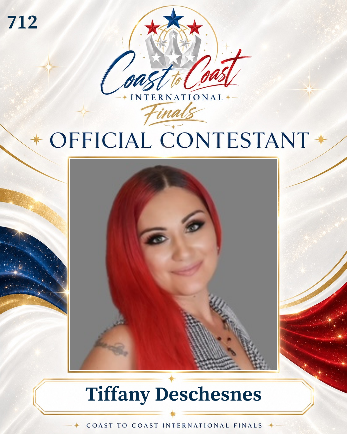 Vote #712 Tiffany Deschesnes for 2026 International Finals People's Choice!
