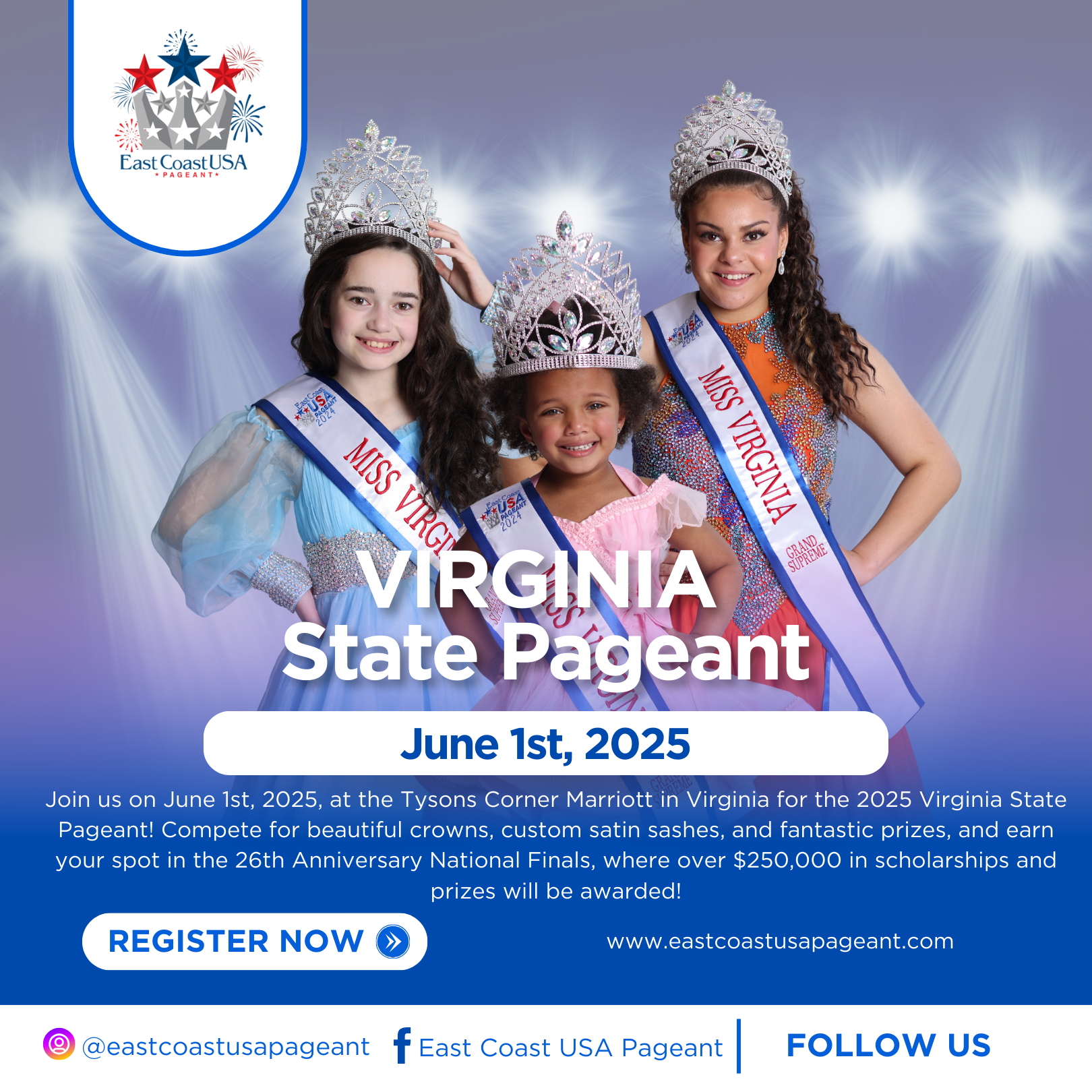 2025 Virginia State Pageant Registration