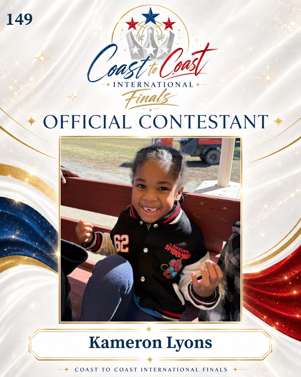 Vote #149 for Kameron Lyons 2026 International Finals People's Choice!