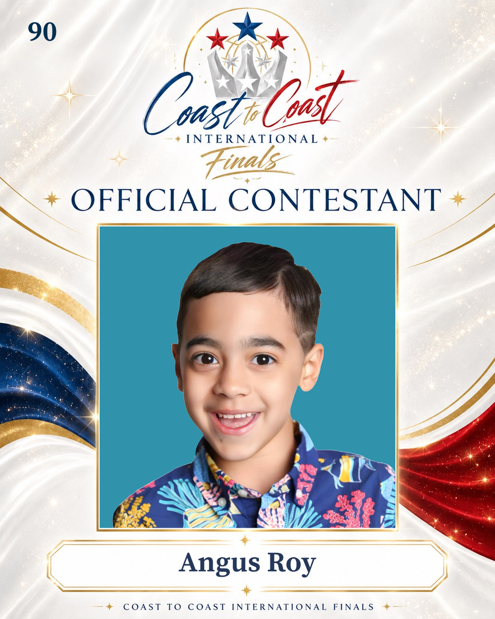 Vote #090 Angus roy for 2026 International Finals People's Choice!