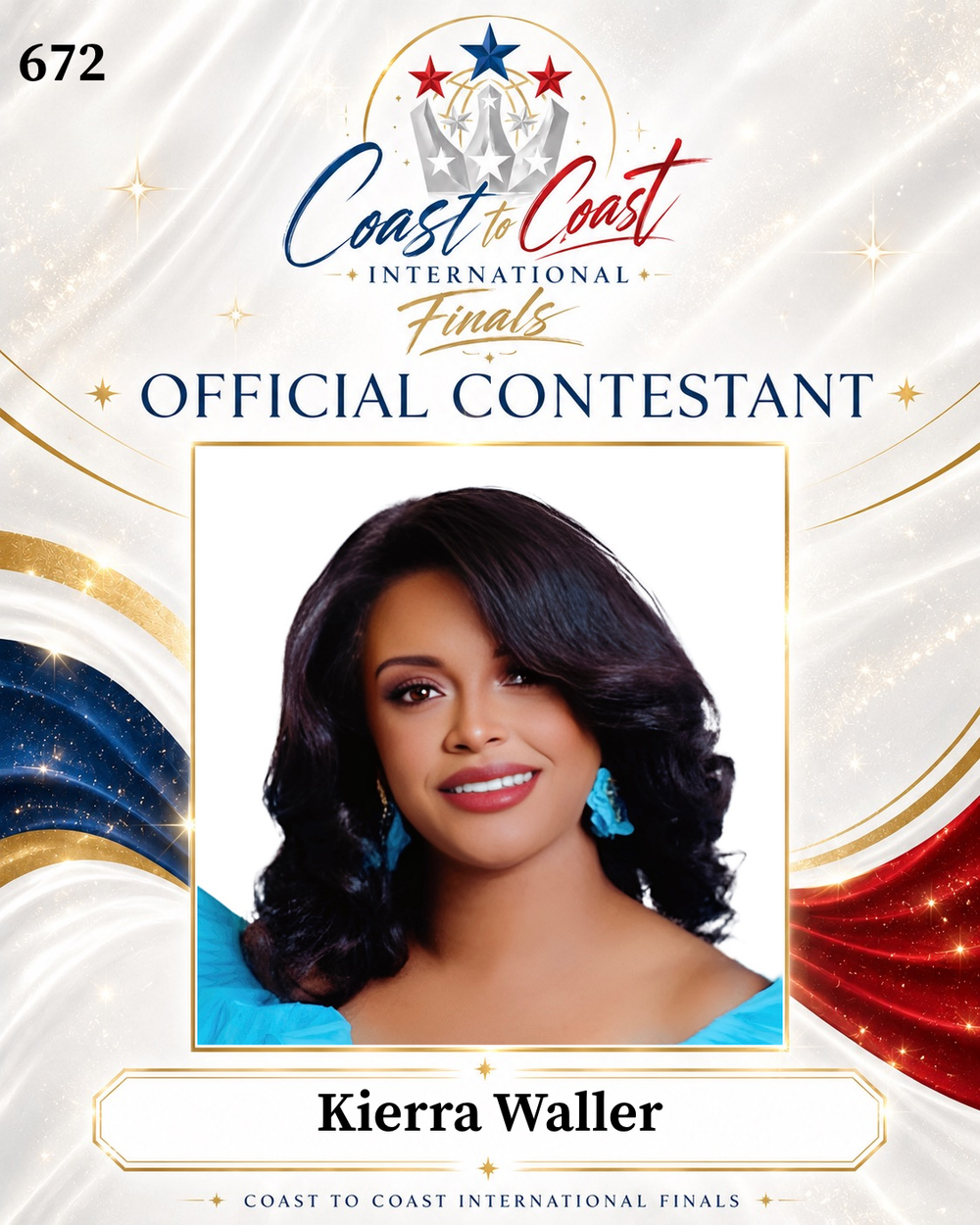 Vote #672 Kierra Waller for 2026 International Finals People's Choice!
