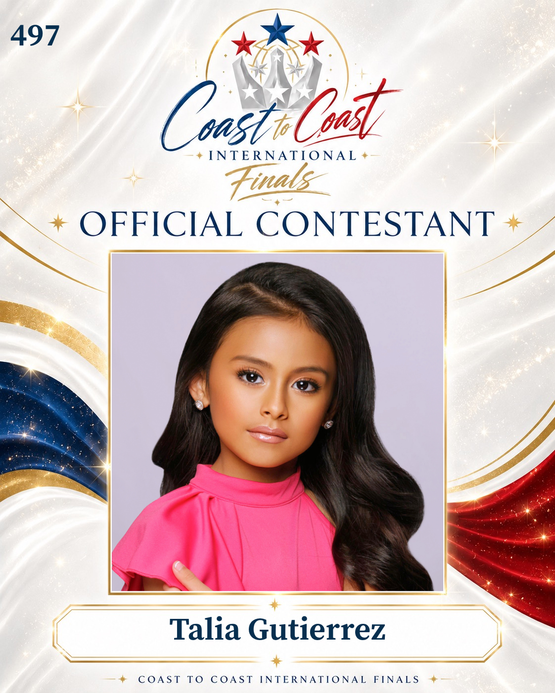 Vote #497 Talia Gutierrez for 2026 International Finals People's Choice!
