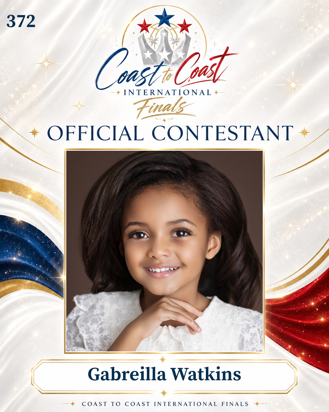 Vote #372 Gabreilla Watkins for 2026 International Finals People's Choice!