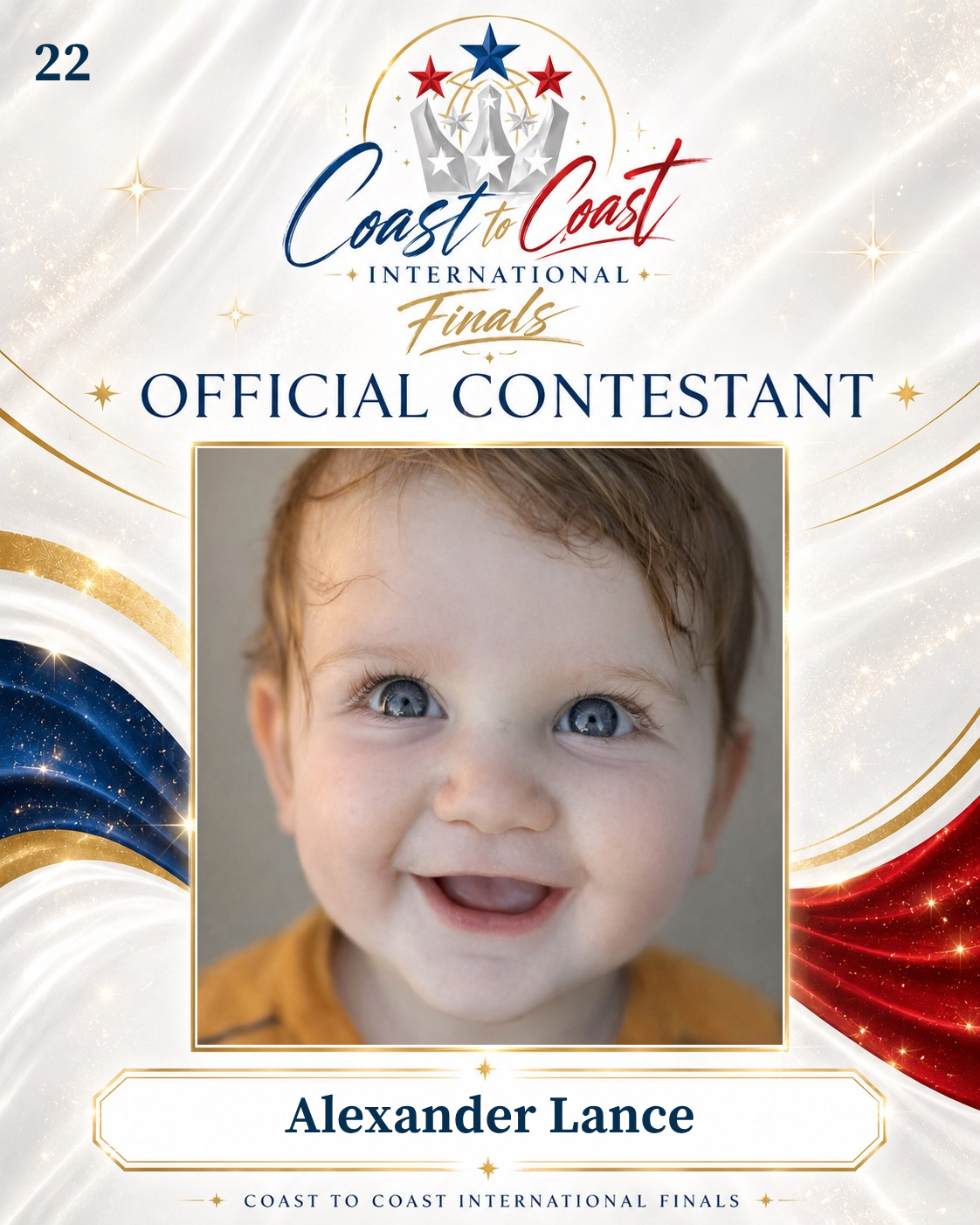 Vote #022 Alexander Lance for 2026 International Finals People's Choice!