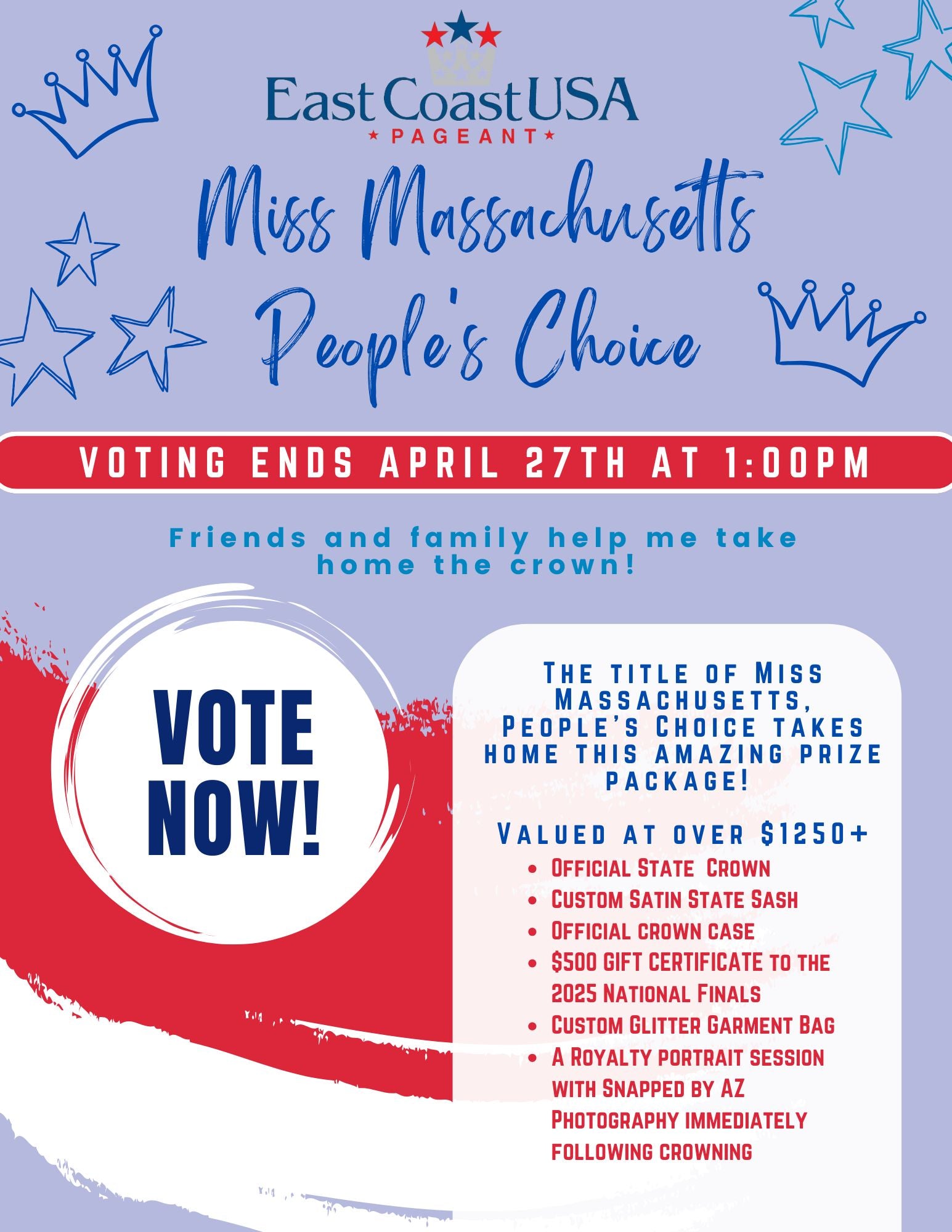 2025 Massachusetts People's Choice Queen