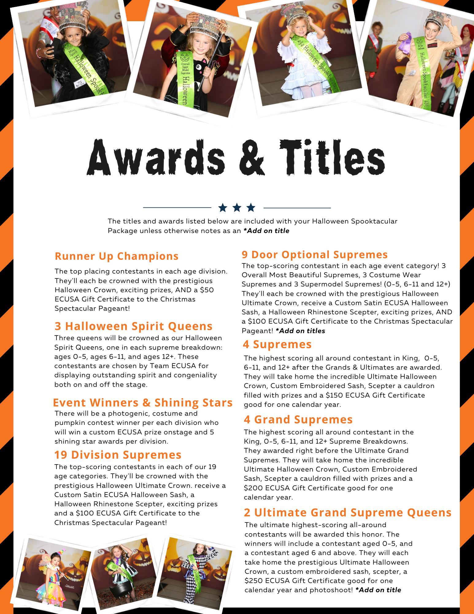 2024 East Coast USA Halloween Spooktacular Pageant Registration