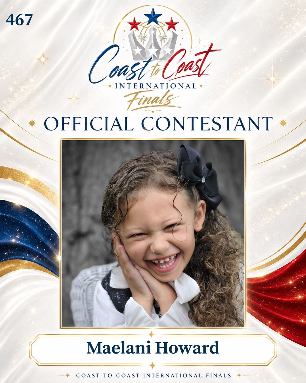 Vote #467 Maelani Howard for 2026 International Finals People's Choice!