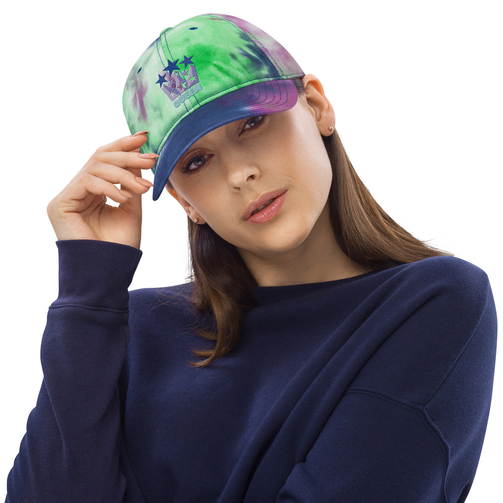 Tie dye hat merch